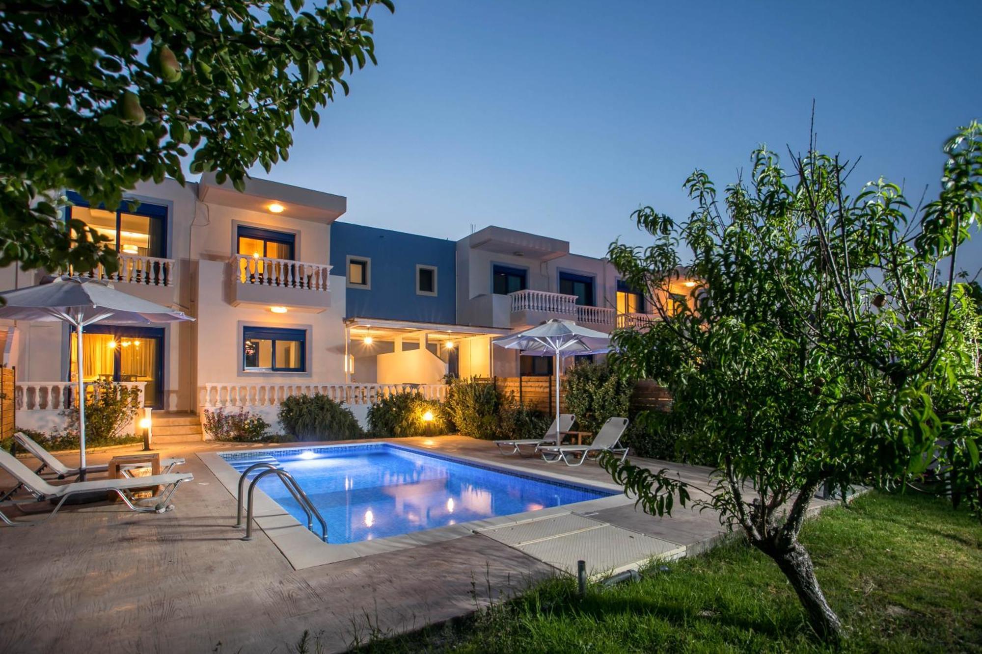 Rita Mare Seafront Villas Heated Pools Gennadi Exteriör bild